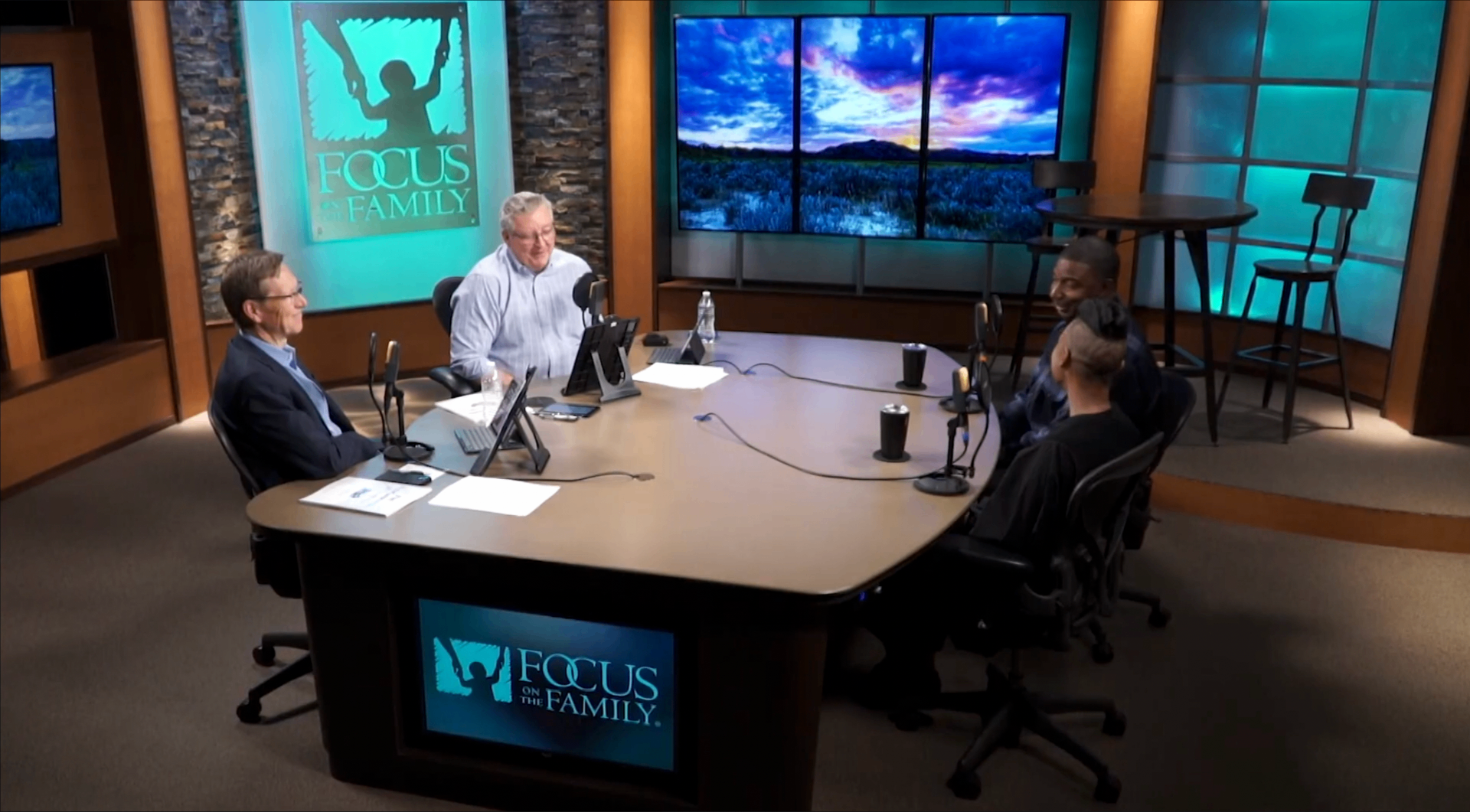 Production roundtable for Focus on the Family