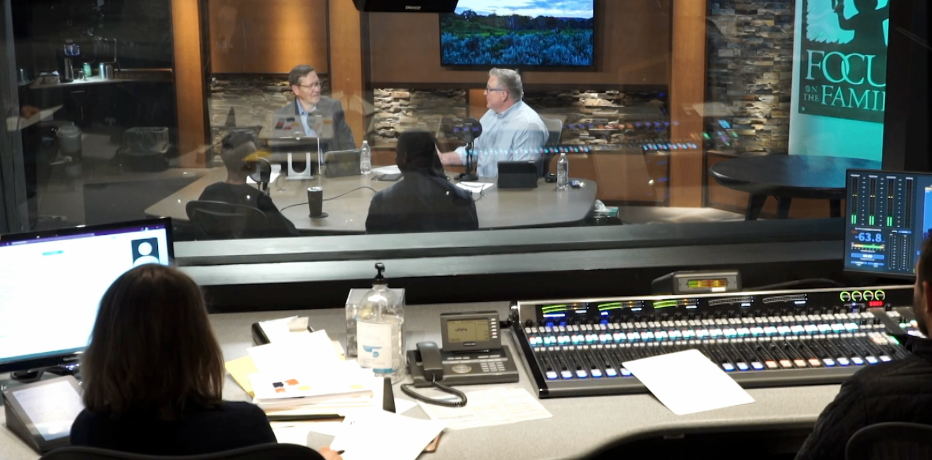 Harpwest Media Group production control room